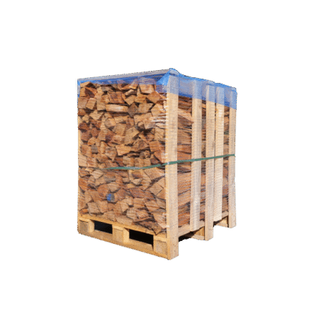 Palette de 1st de bois de chauffage sec séchoirs - prêt à l'emploi - mélange feuillus